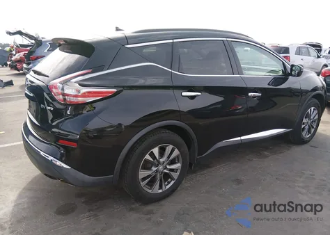 2015 Nissan Murano Sv из США, поврежденный, VIN 5N1AZ2MHXFN206617